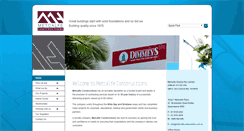 Desktop Screenshot of metcalfeconstructions.com.au